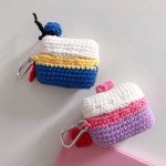 Wholesale Airpod Pro Cute Design Cartoon Handcraft Wool Fabric Cover Skin (Donald Suit)